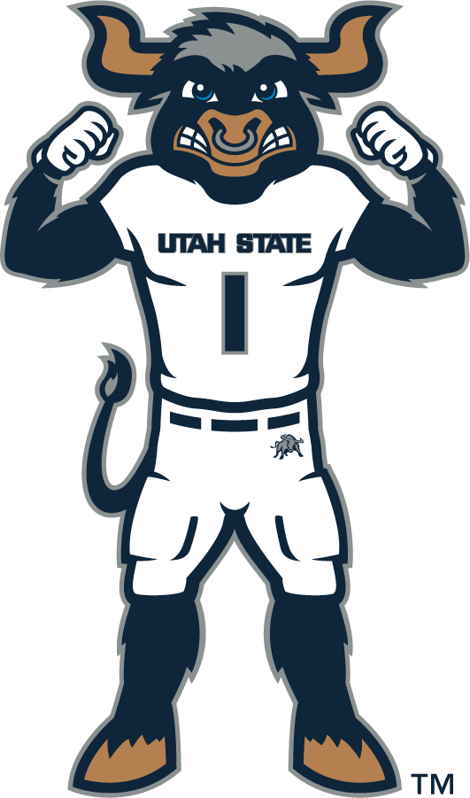 Utah State Aggies 2019-Pres Mascot Logo v4 iron on transfers for clothing